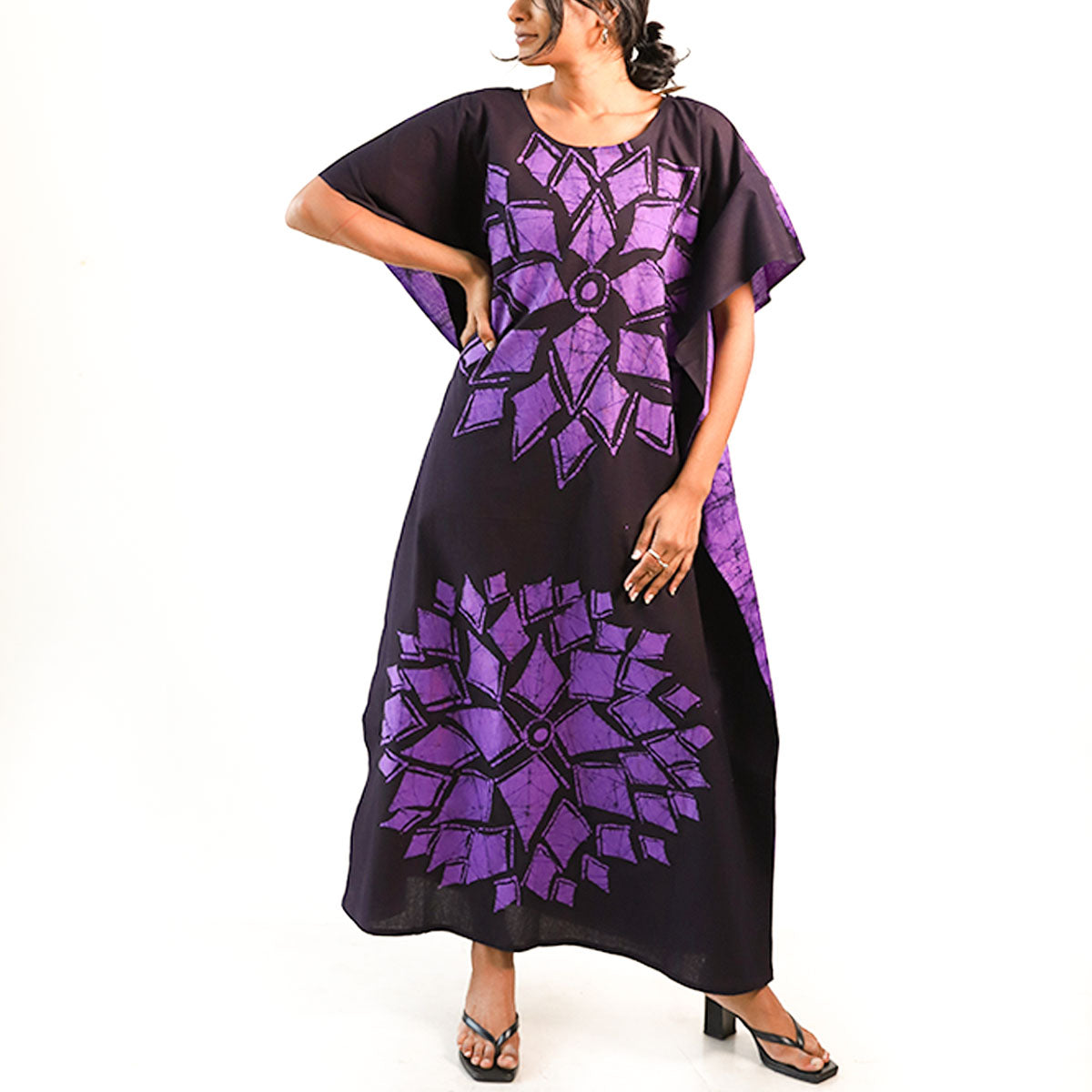 Velvet Night Batik Kaftan