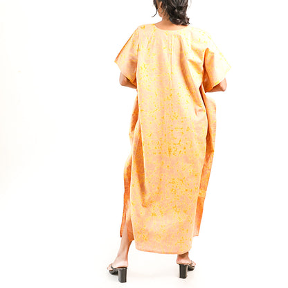 Sunburst Batik Kaftan