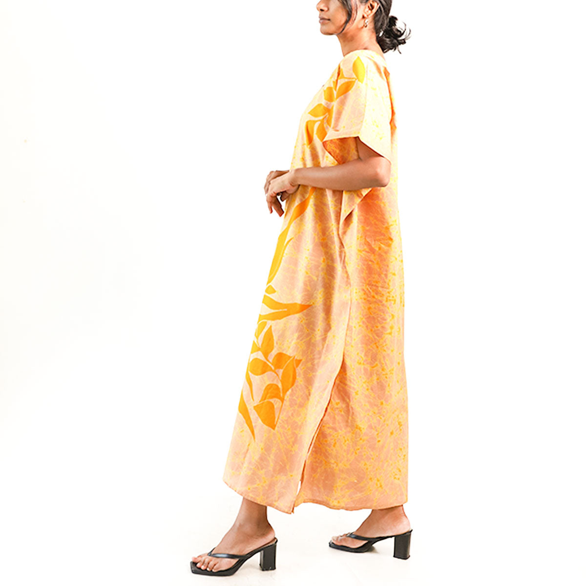 Sunburst Batik Kaftan