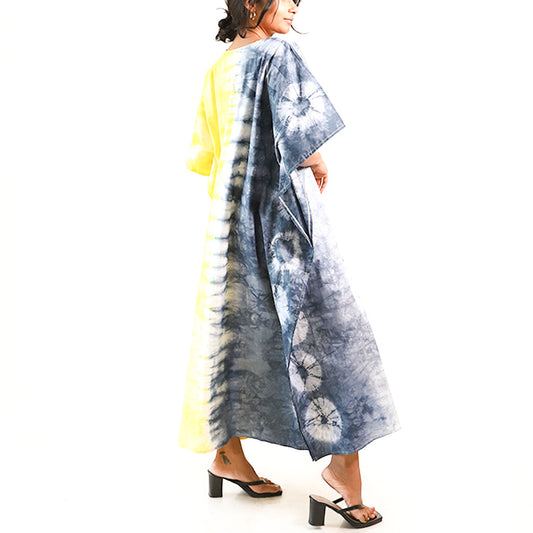 Golden Sky Batik Kaftan