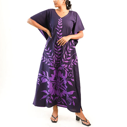 Royal Twilight Batik Kaftan