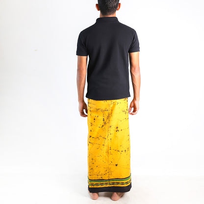 Mandala Gold Batik Sarong