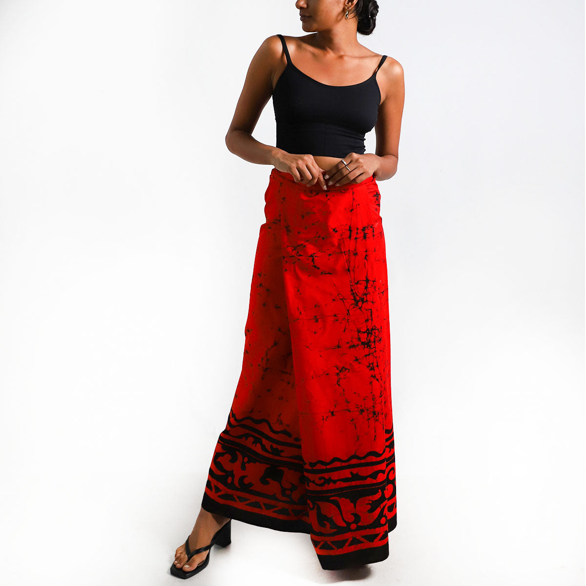 Fire Ember Batik Sarong