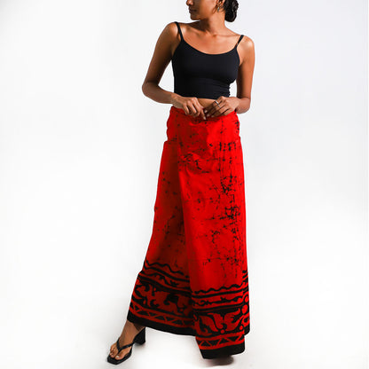Fire Ember Batik Sarong