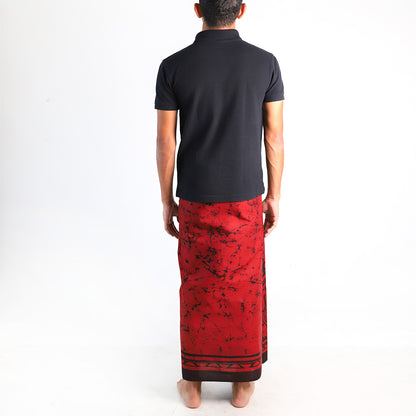 Burning Ember Batik Sarong