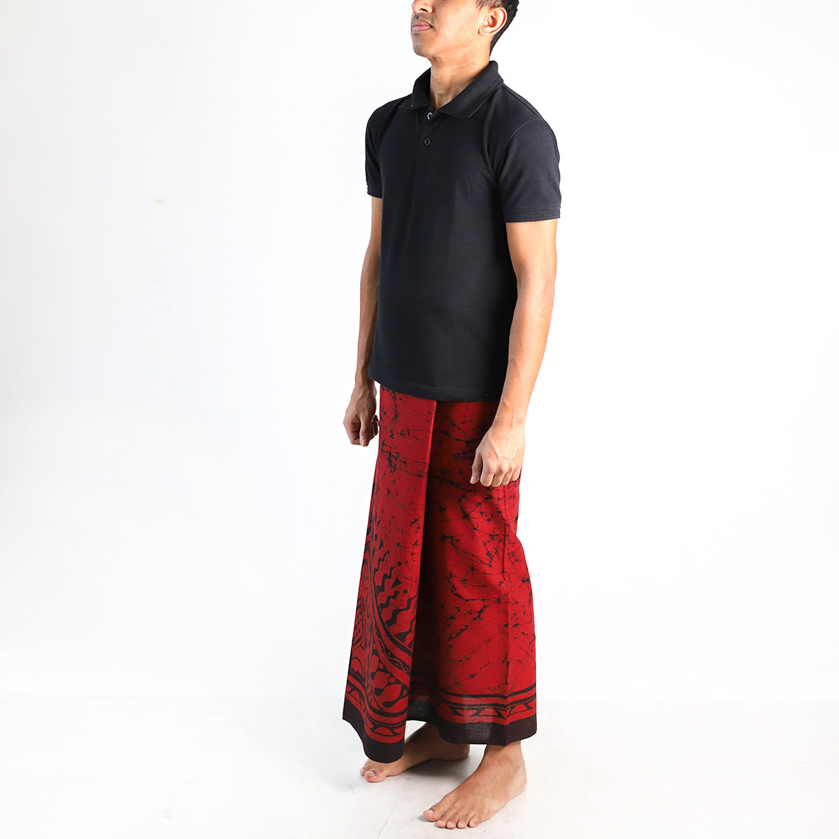 Burning Ember Batik Sarong