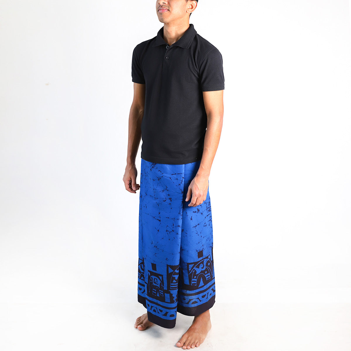 Cobalt Night Batik Sarong