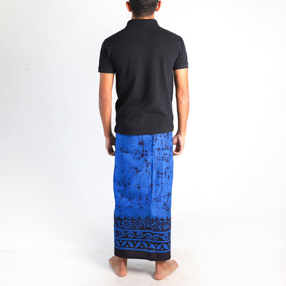 Blue Abyss Batik Sarong