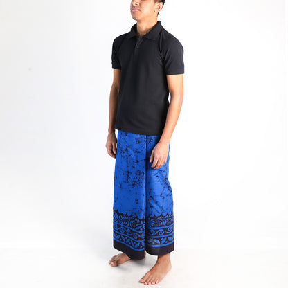 Blue Abyss Batik Sarong