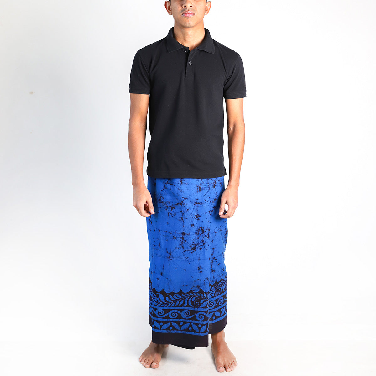 Blue Abyss Batik Sarong