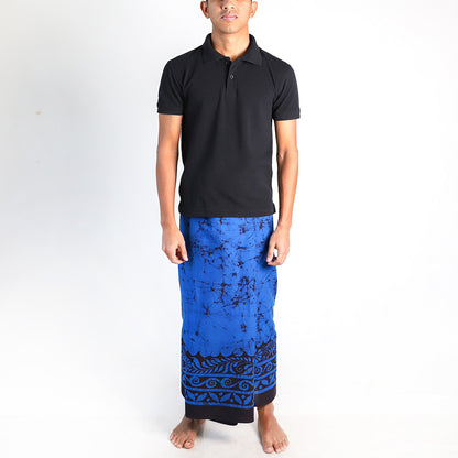 Blue Abyss Batik Sarong