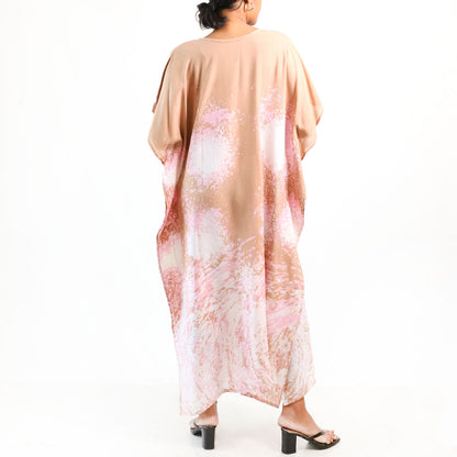 Sandy Dusk Batik Kaftan