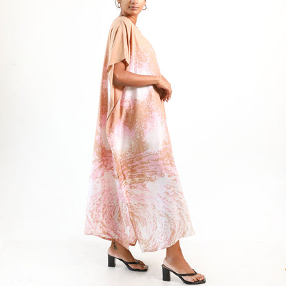 Sandy Dusk Batik Kaftan