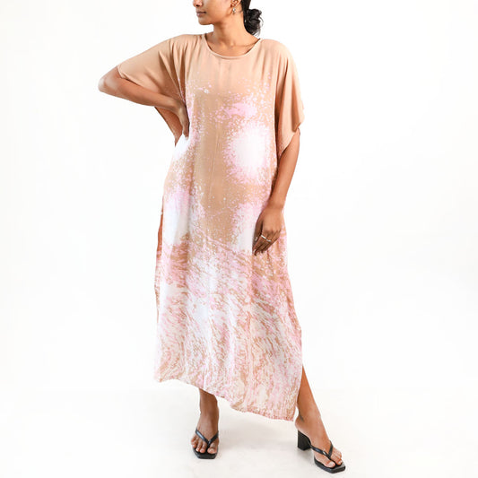Sandy Dusk Batik Kaftan