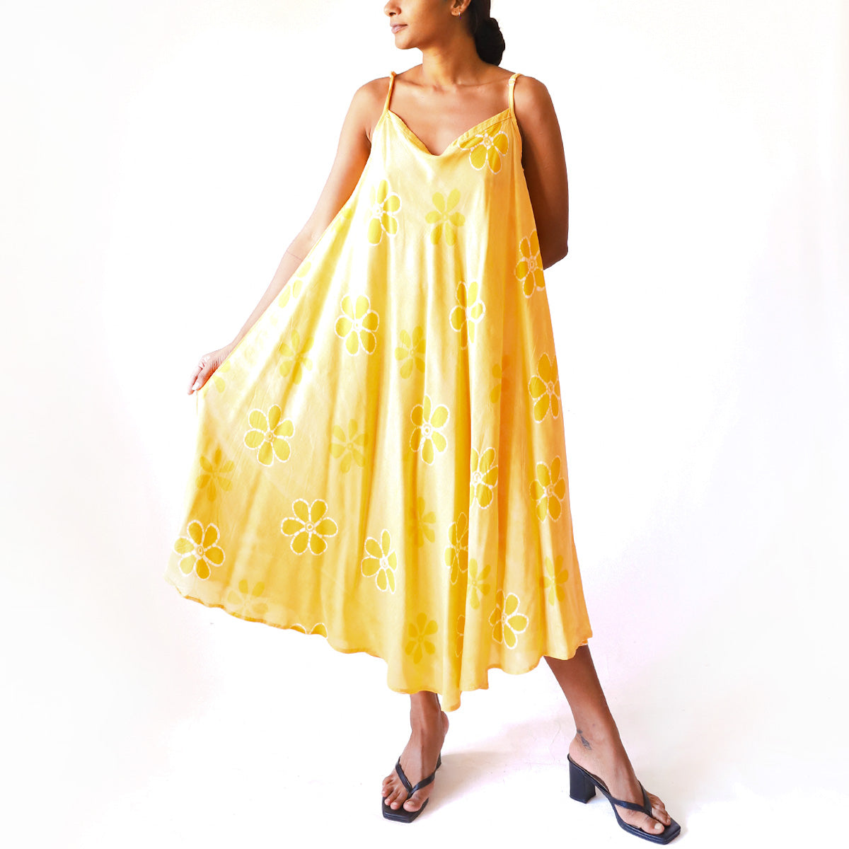 Soft Aralia Batik Dress