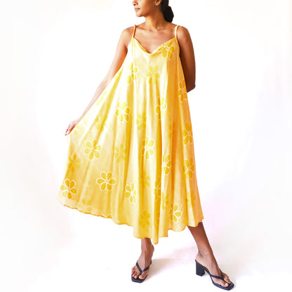 Soft Aralia Batik Dress