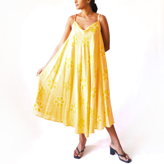 Soft Aralia Batik Dress