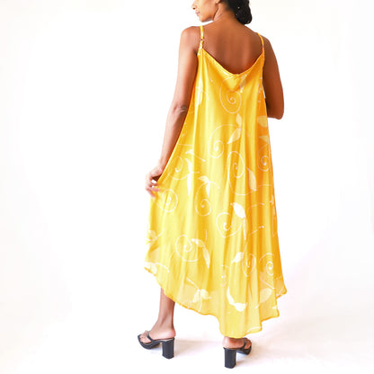 Sunshine Vine Batik Dress