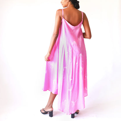 Blush Vine Batik Dress