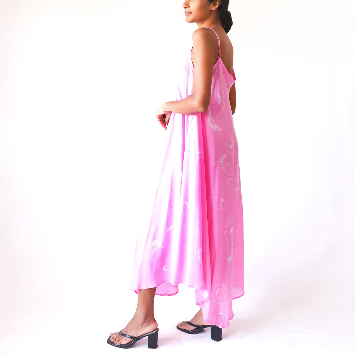 Blush Vine Batik Dress