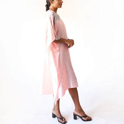 Blush Dawn Batik Kaftan