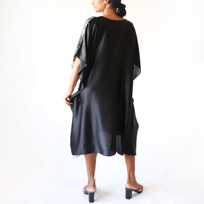 Peacock Mist Batik Kaftan