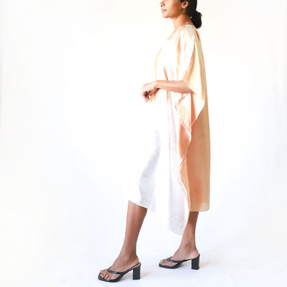 Golden Marigold Batik Kaftan