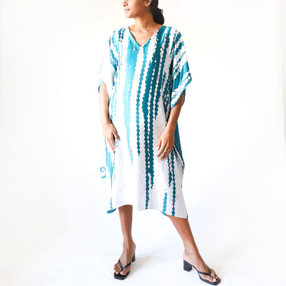 Hyper Sky Batik Kaftan