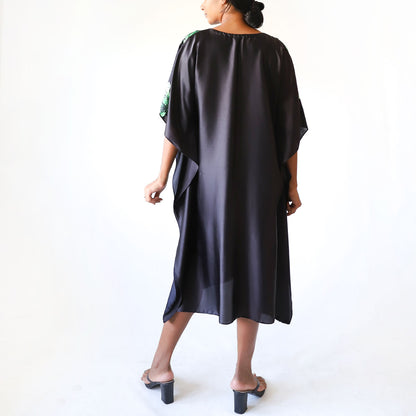 Emerald Nightfall Batik Kaftan