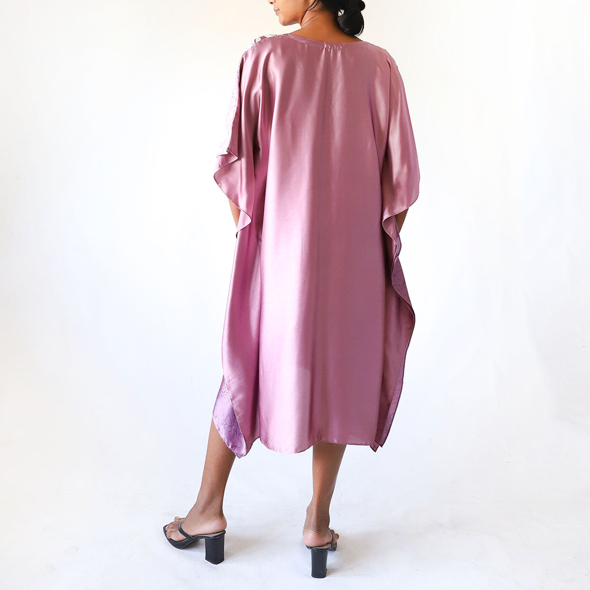 Mystic Lavender Batik Kaftan