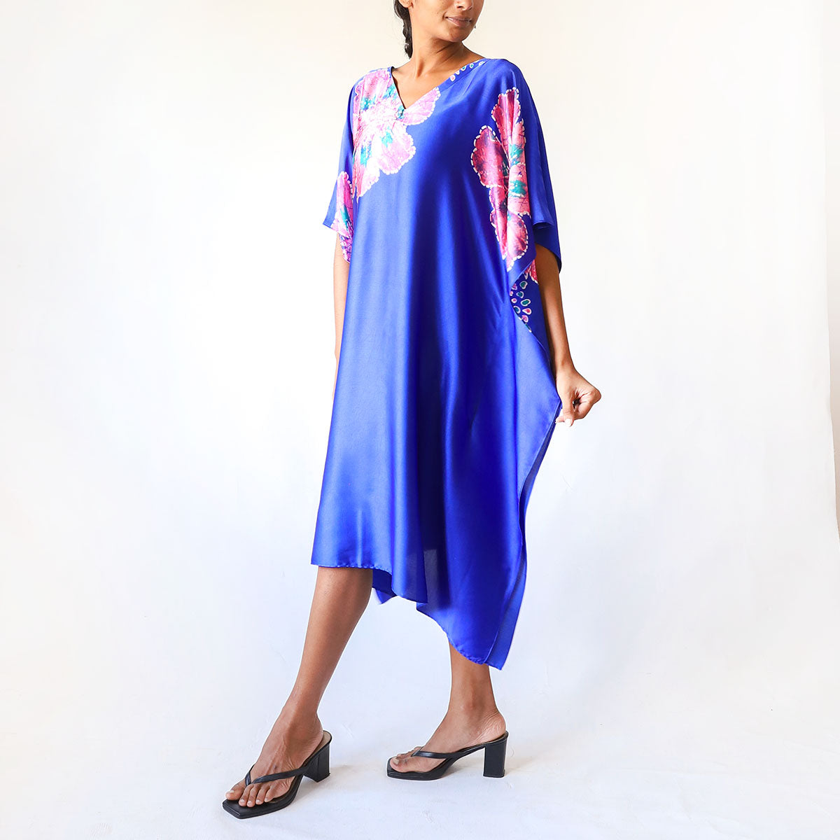 Orchid Mirage Batik Kaftan