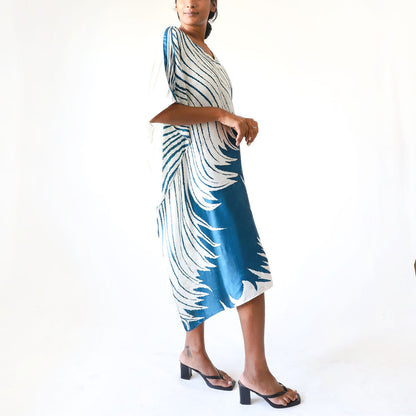 Fresh Tide Batik Kaftan