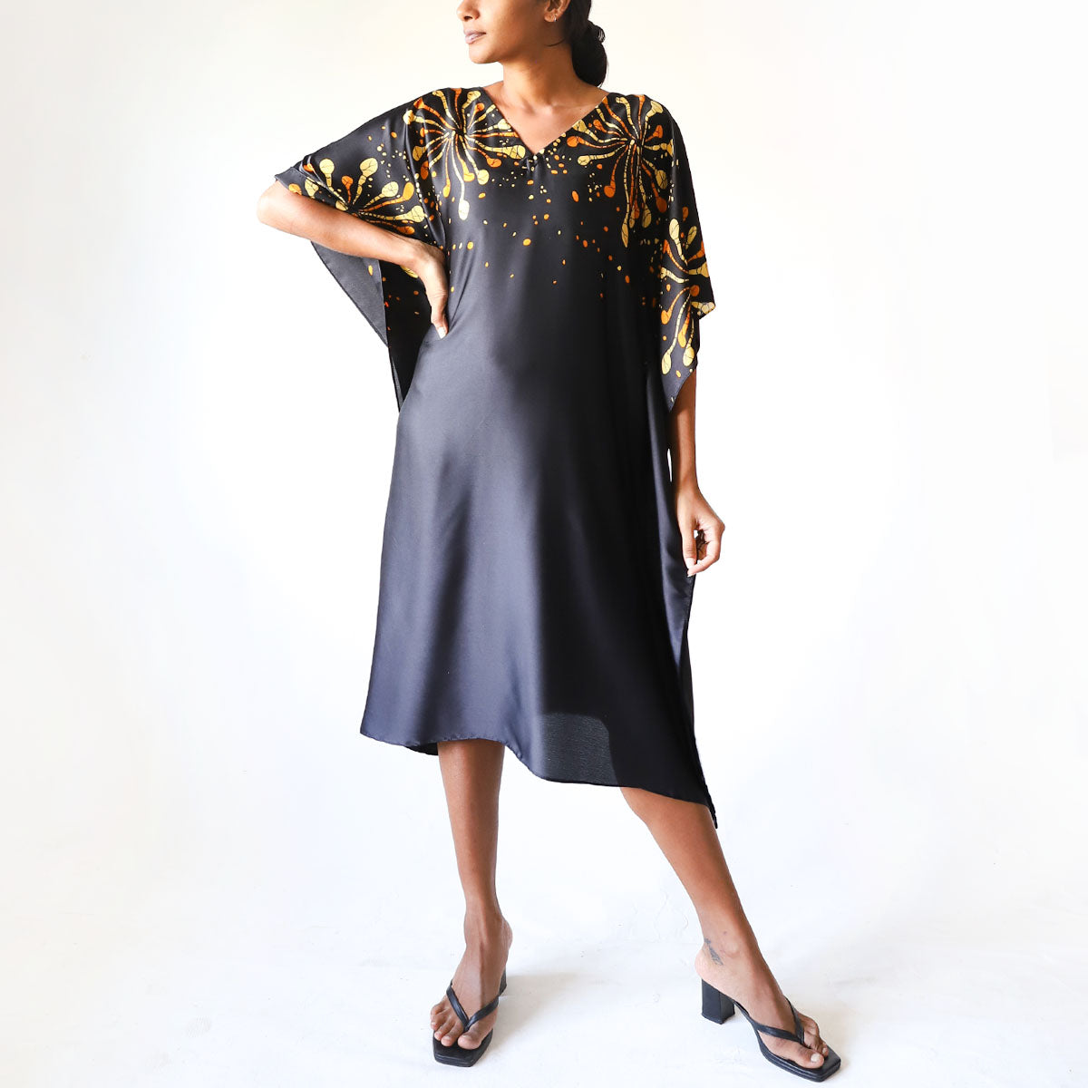 Firework Night Batik Kaftan