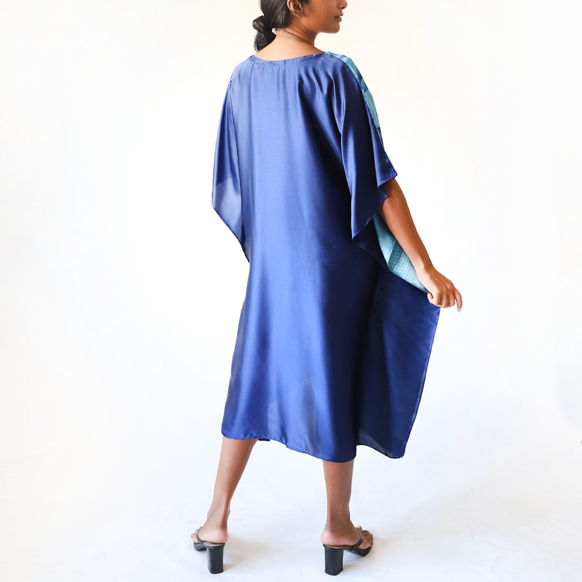 Ocean Wave Batik Kaftan