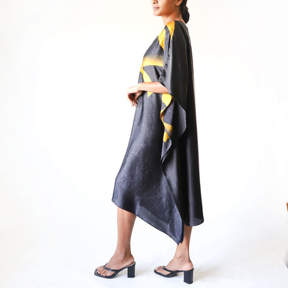 Midnight Essence Batik Kaftan