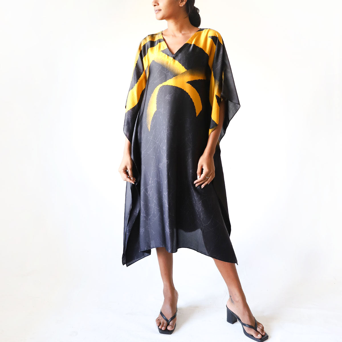 Midnight Essence Batik Kaftan