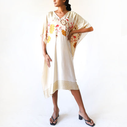 Golden Noir Batik Kaftan