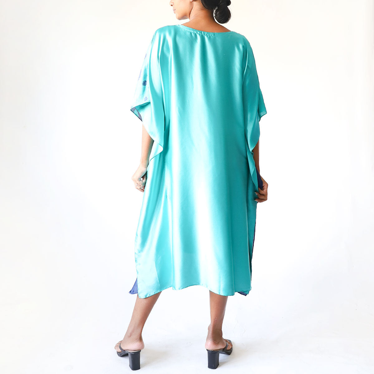 Deep Sapphire Dream Batik Kaftan