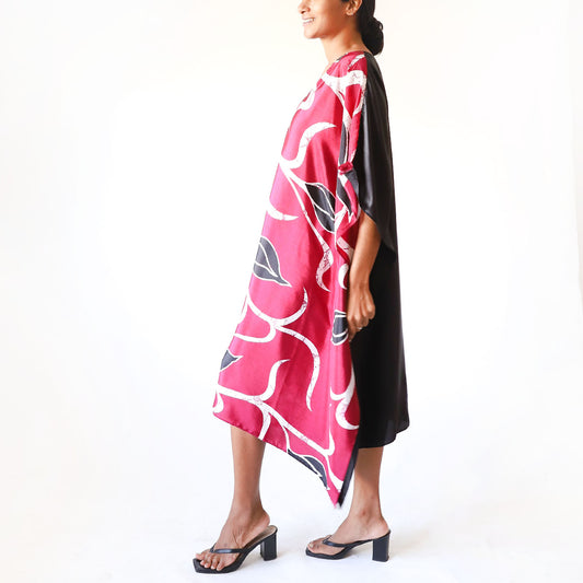 Black Amber Batik Kaftan