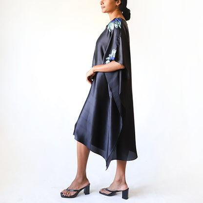 Tribal Noir Batik Kaftan