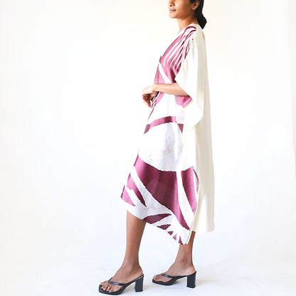 Violet Dream Batik Kaftan