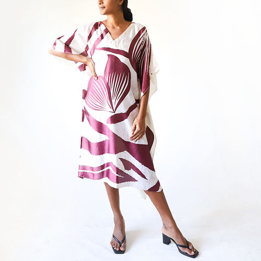 Violet Dream Batik Kaftan