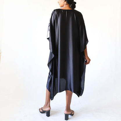 Tribal Noir Batik Kaftan