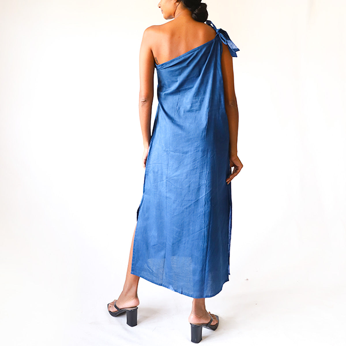 Ocean Brush Batik Dress