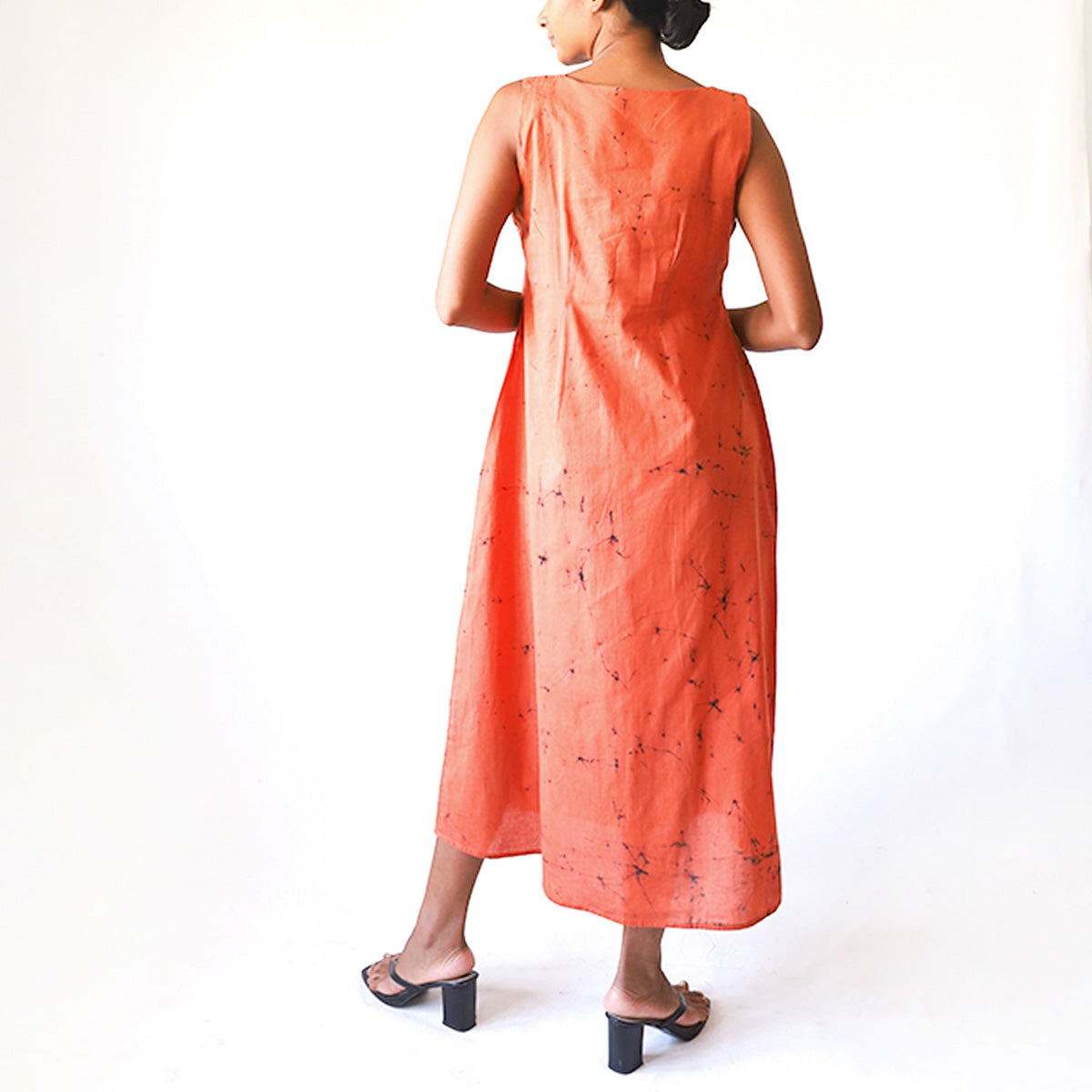 Peach Petal Batik Dress