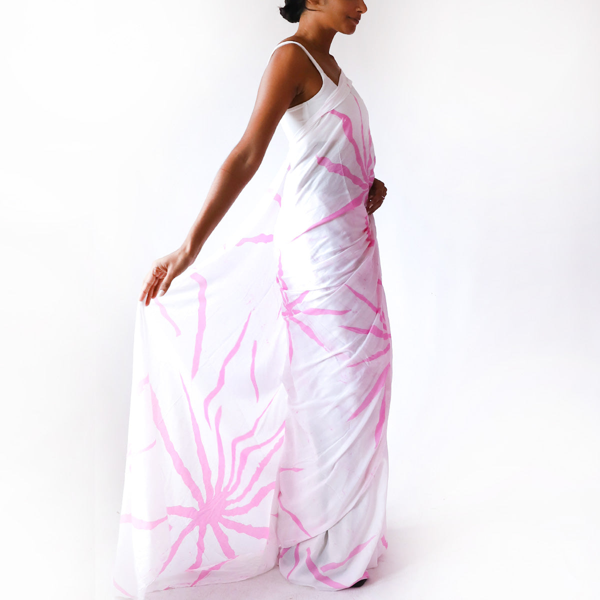 Petal Mist Batik Saree