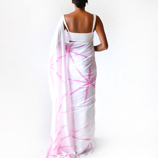 Petal Mist Batik Saree