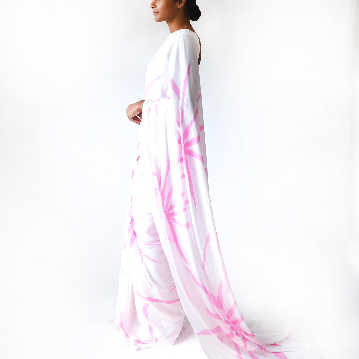 Petal Mist Batik Saree