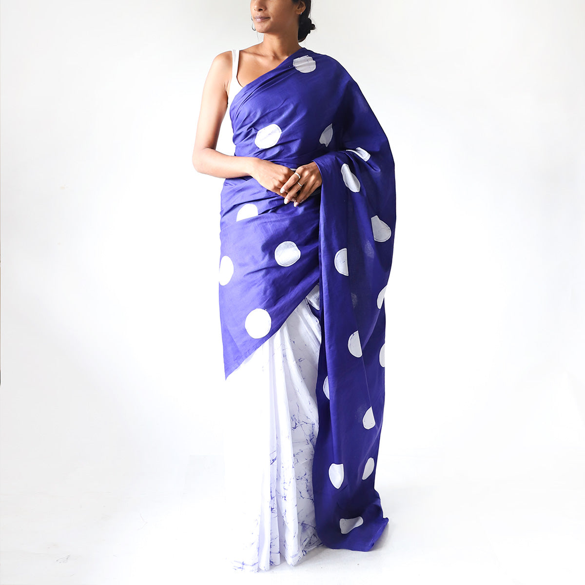 Polka Breeze Batik Saree