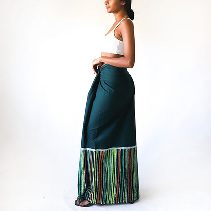 Forest Stripe Batik Sarong